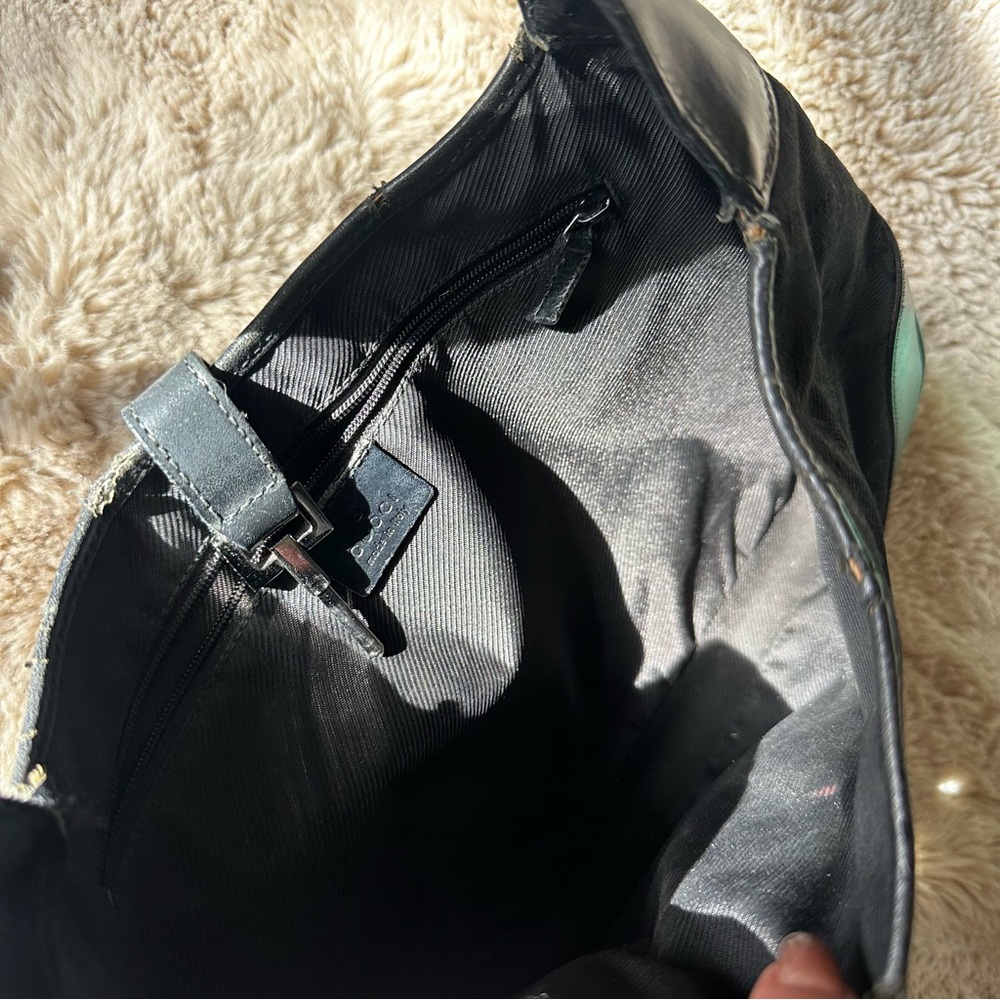 Project Bag: Gucci Tom Ford Jackie Black Monogram Shoulder Bag - Picture 9 of 13